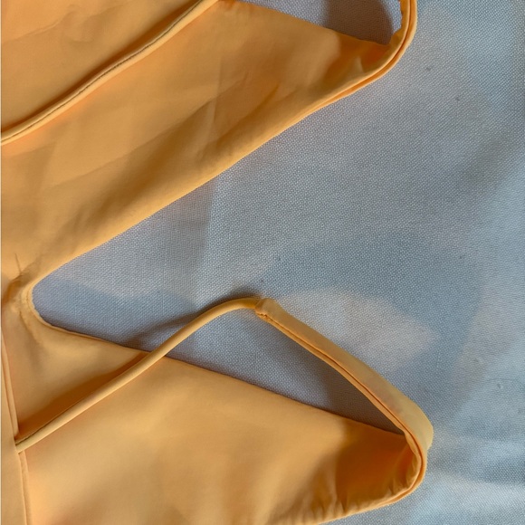 Vibrant Yellow Ark Swimwear Bikini Top Size Medium Swimsuit - Picture 7 of 9